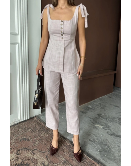 ŞANTUK KETEN YEEK GÖRÜNÜÜAKII BUZ  PANTOON TK  ila