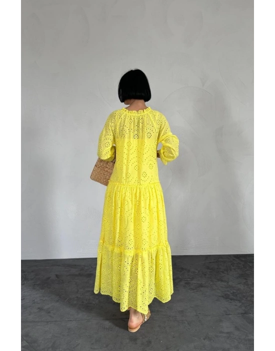 arı Dantelli New Elbise