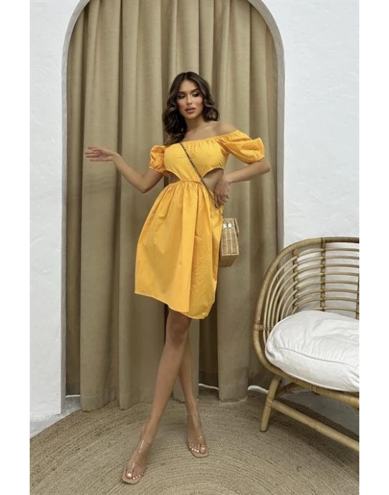 Stefanie Cut Out Elbise 214302