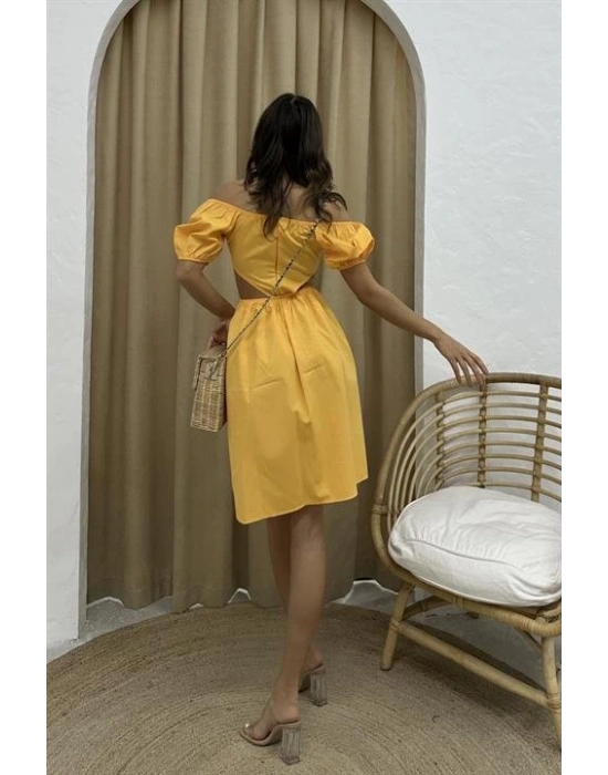 Stefanie Cut Out Elbise 214302