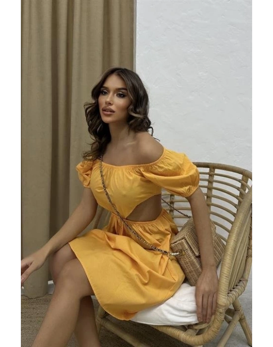 Stefanie Cut Out Elbise 214302