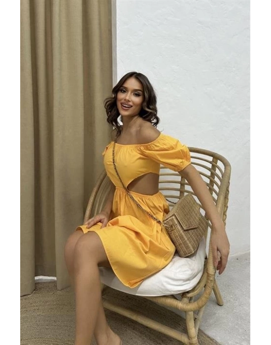 Stefanie Cut Out Elbise 214302