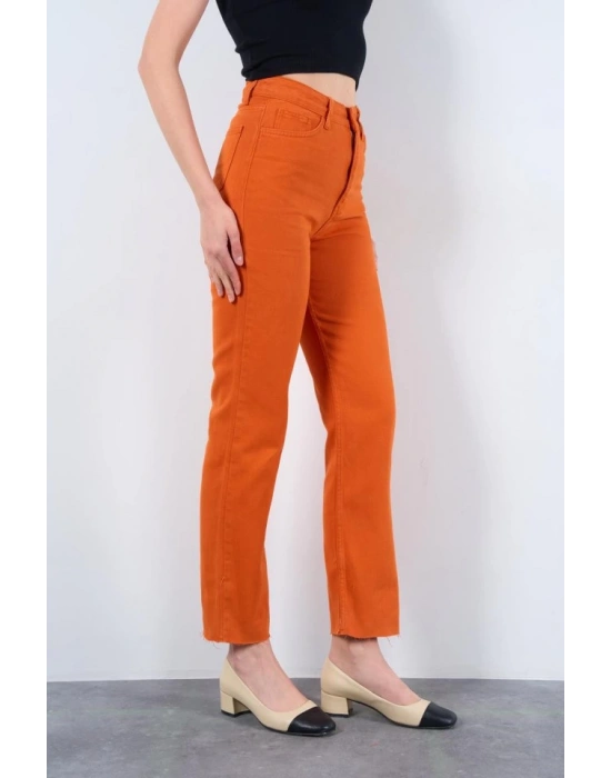 Strong Düz Pantolon  Oranj