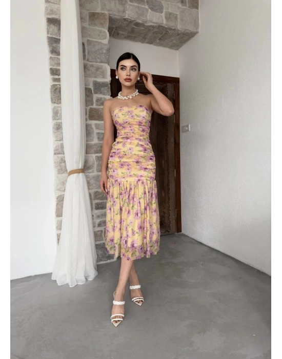 Talia traplez Elbise