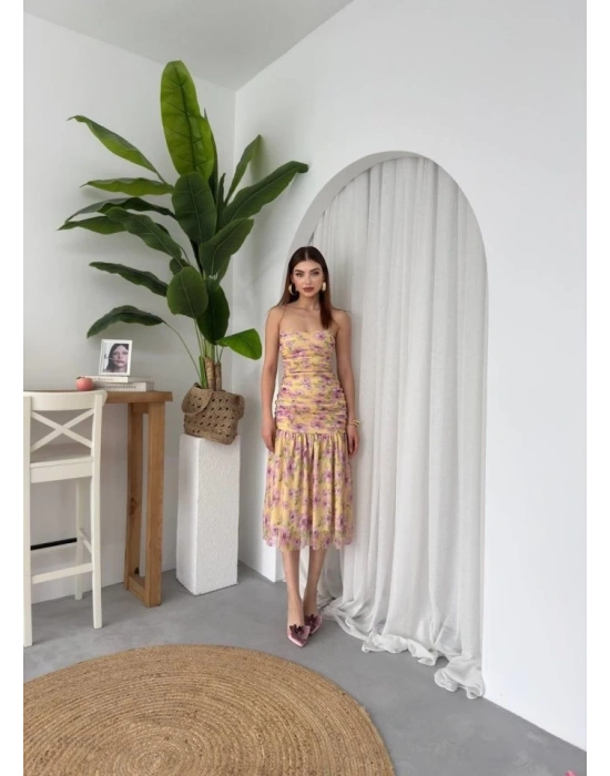 Talia traplez Elbise