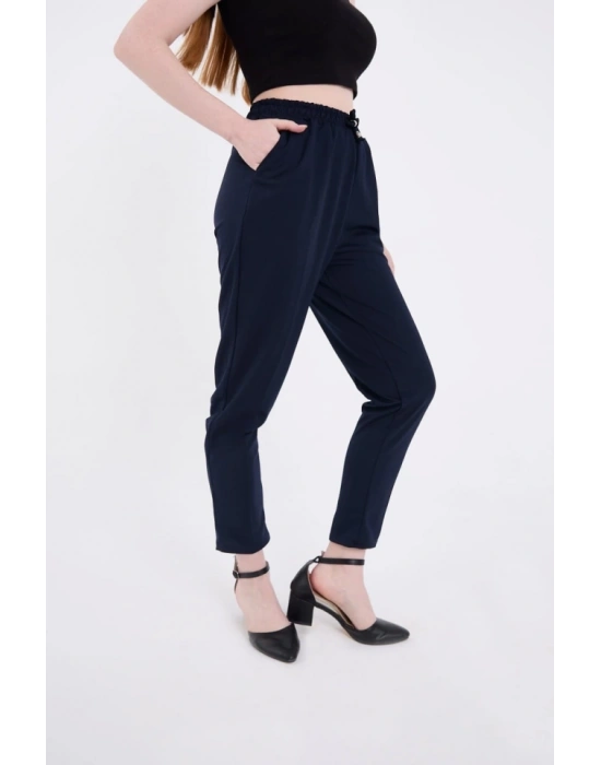 Tam Kalıp Basic Eşofman Pantolon  acivert