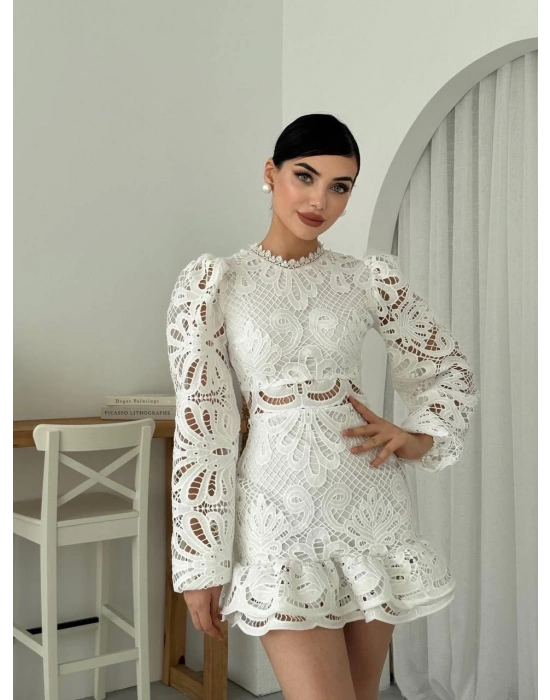 Tase Dantel Elbise