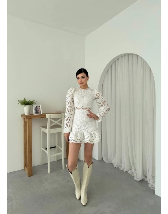 Tase Dantel Elbise