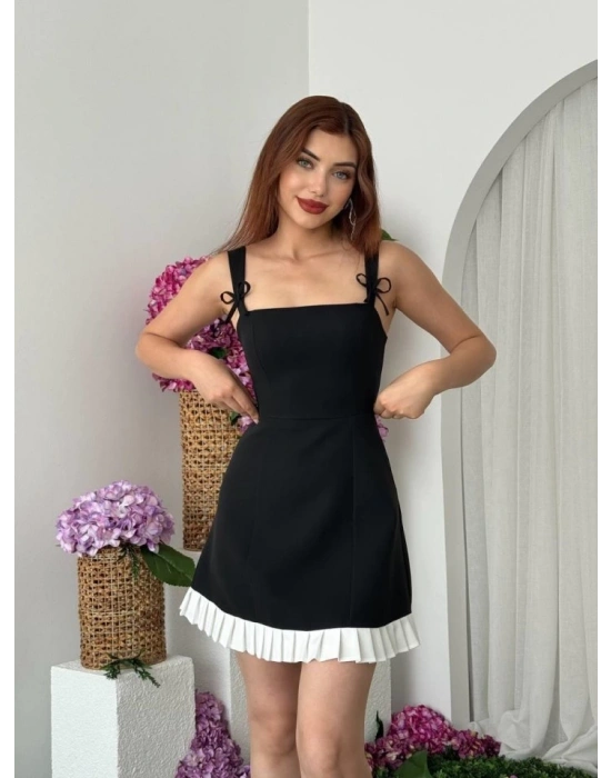 Steel Fiyonk Detay Elbise