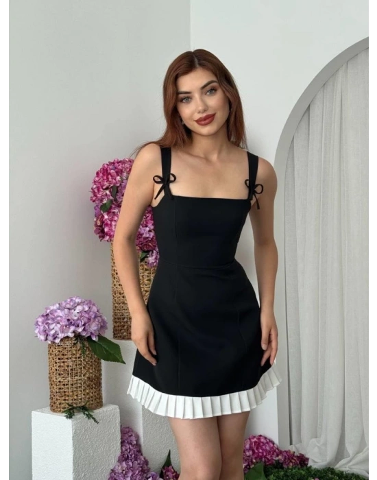 Steel Fiyonk Detay Elbise