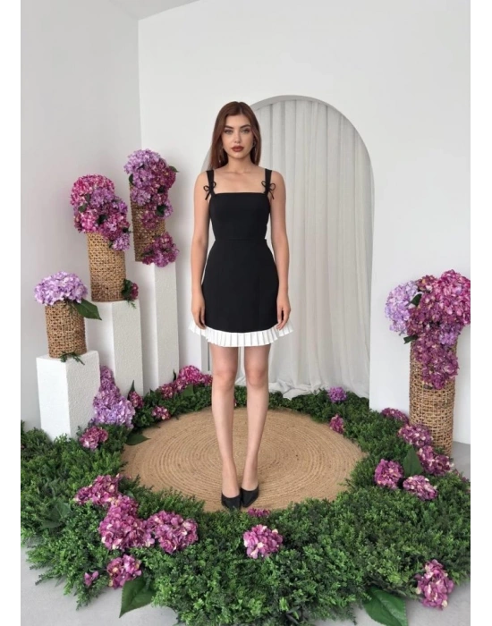 Steel Fiyonk Detay Elbise