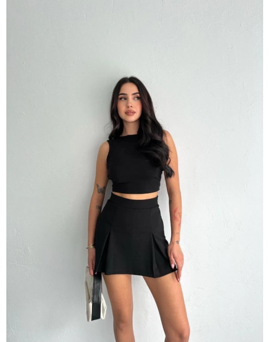 Tek Omuzlu Kolsuz ini Boy Elbise  iyah