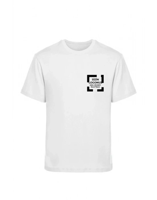 Tişört Tasarla 20/1 Kumaş  Beyaz