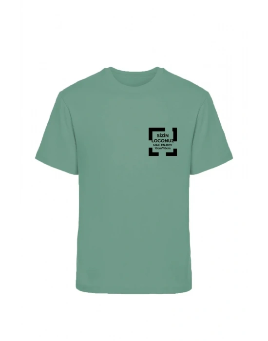 Tişört Tasarla 20/1 Kumaş  int Yeşili