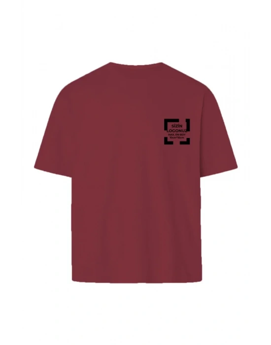 Tişört Tasarla 24/1 Kumaş  Bordo