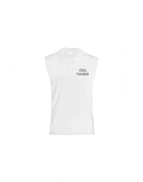 Tişört Tasarla Kapüşonlu ıfır Kol Tişört