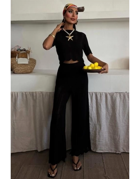 Triko Bluz Pantolon İkili Takım 10084025