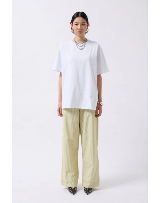 Turkish ırt Baskılı Oversize Thirt