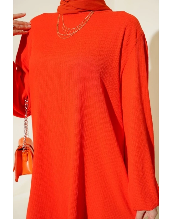 Turuncu Tunik Pantolon Alt Üst Takım 6663