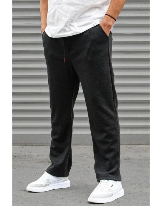 Üç İplik Basic Eşofman Pantolon  Antrasit