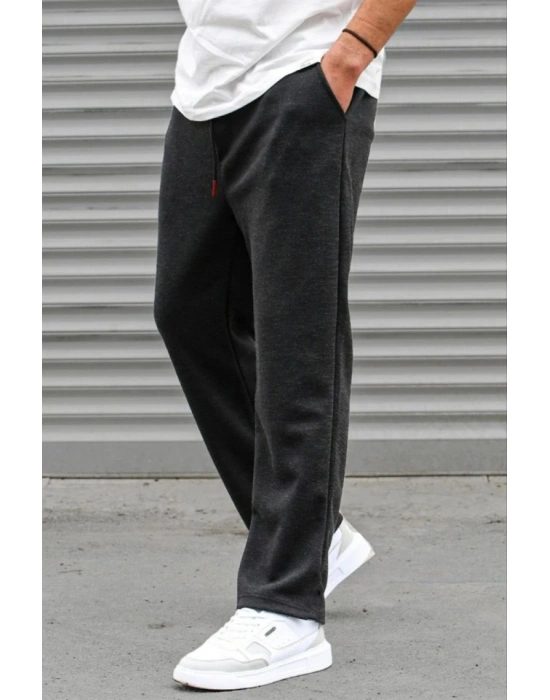 Üç İplik Basic Eşofman Pantolon  Antrasit