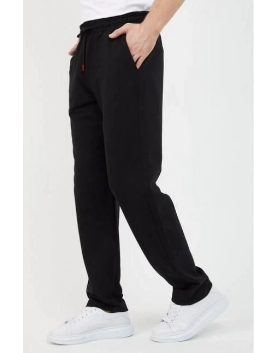 Üç İplik Basic Eşofman Pantolon  Siyah