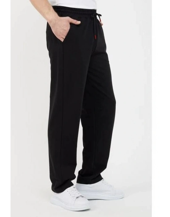 Üç İplik Basic Eşofman Pantolon  Siyah