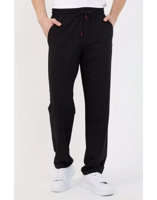Üç İplik Basic Eşofman Pantolon  Siyah