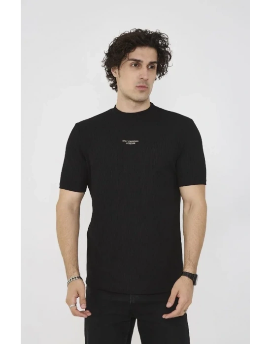 Unisex Bisiklet Yaka lim Fit Thirt iyah