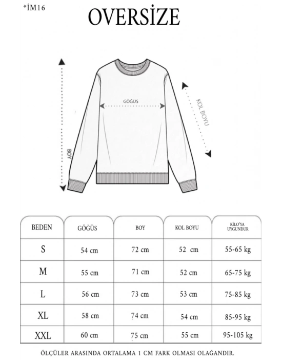Unisex Üç İplik Parçalı Yakalı SweatShirt  avi