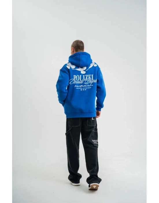 Unisex Uzun Kol Bisiklet Yaka Yıkamalı weathirt  avi