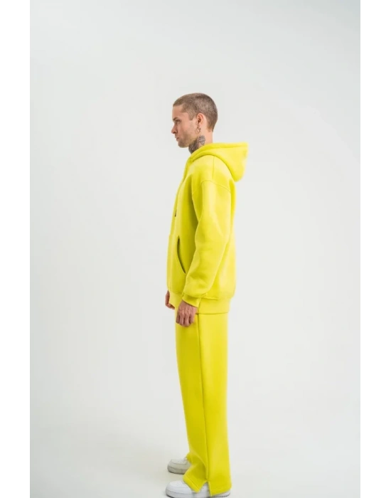 Unisex Uzun Kol Kapşonlu Eşofman Takım  arı