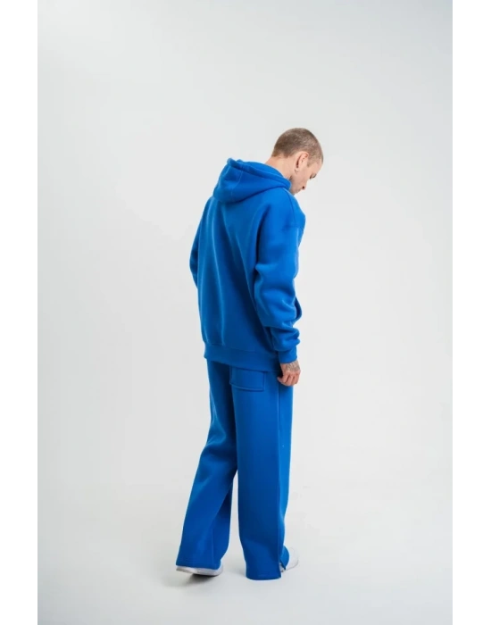 Unisex Uzun Kol Kapşonlu Eşofman Takım  avi