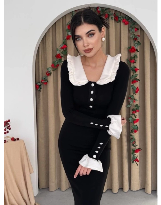 ura Bebe Yaka Elbise