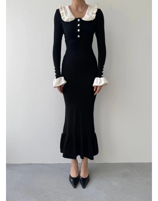 ura Bebe Yaka Elbise