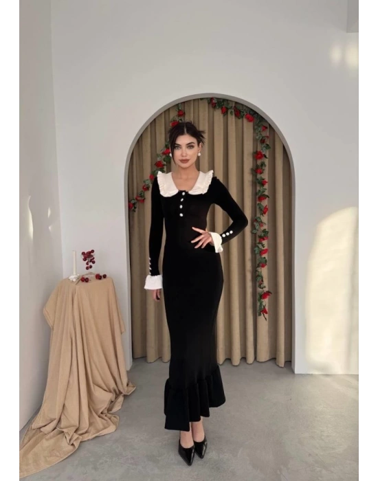 ura Bebe Yaka Elbise