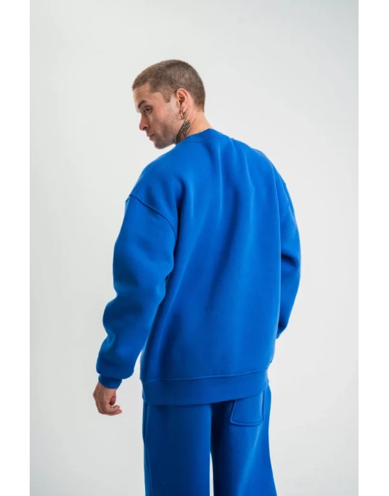 Uzun Kol Bisiklet Yaka Basic weathirt  avi