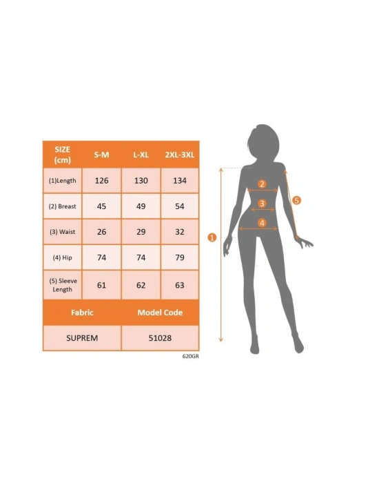 Uzun Kollu Bisiklet Yaka Leopar Desenli Midi Süprem Elbise