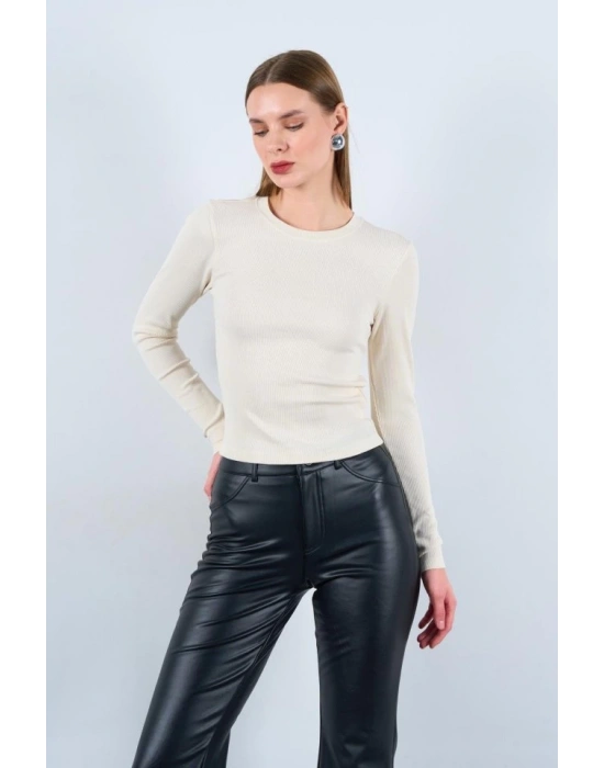 Uzun Kollu Body  Ekru