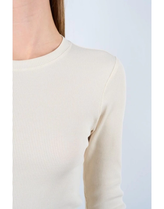 Uzun Kollu Body  Ekru