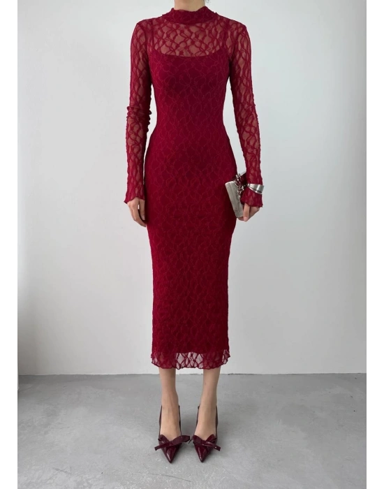 Vedo Çiçek Detaylı Elbise