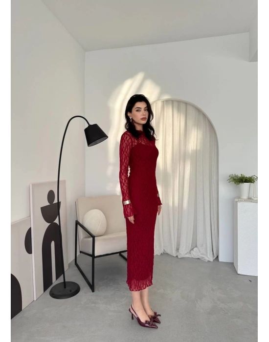 Vedo Çiçek Detaylı Elbise