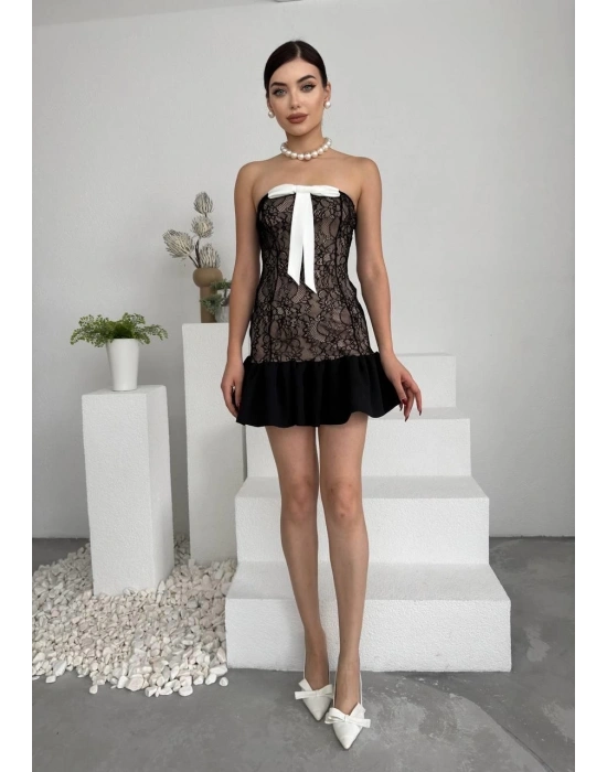 Vencover Straplez Elbise