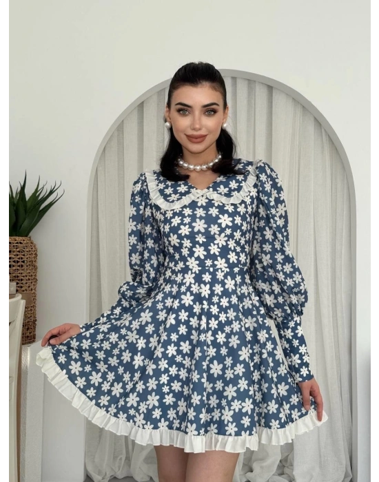 Vero Bebe Yaka Elbise