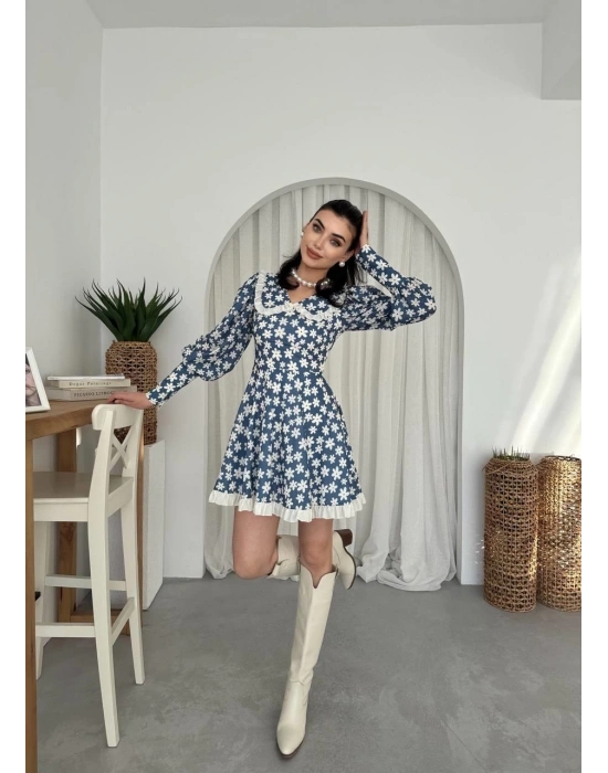 Vero Bebe Yaka Elbise