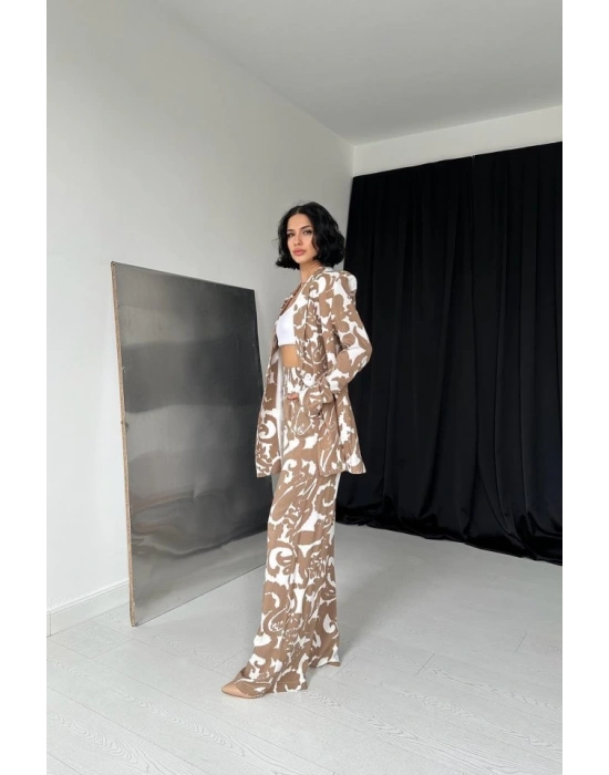 Vizon Ceket Ve Pantolon Takım