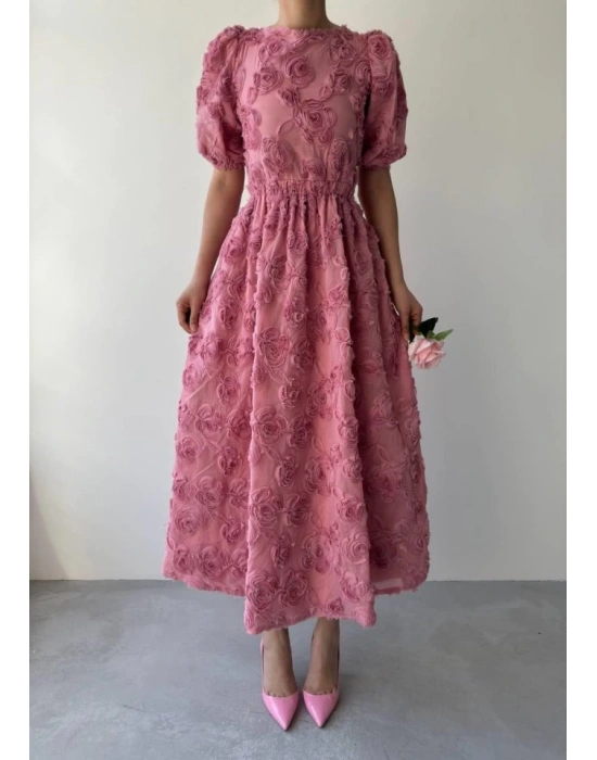 Wear Sırt Bağlama Detaylı Elbise