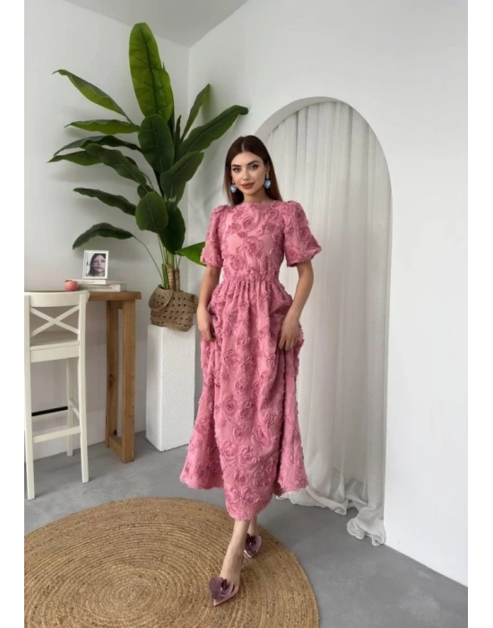 Wear Sırt Bağlama Detaylı Elbise