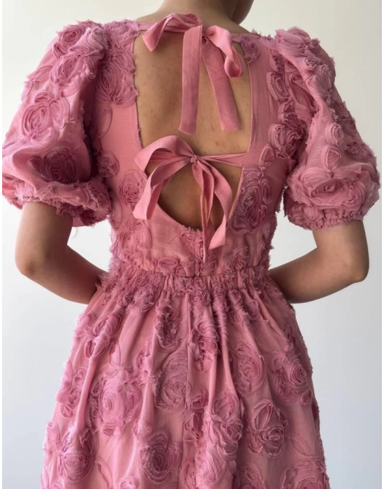 Wear Sırt Bağlama Detaylı Elbise