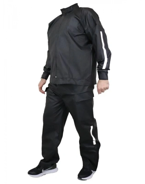 Yağmurluk Takım (Bahçıvan Tipi Askılı Pantolon Ve ont)  iyah